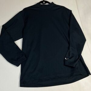 Nike Golf Men’s Long Sleeve mock turtleneck Navy Blue Size M